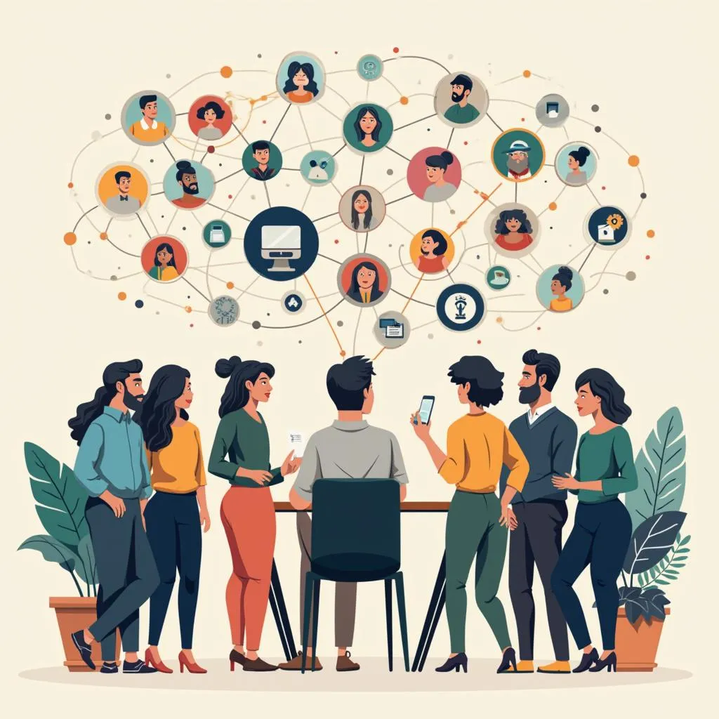 Ilustrace komunity kreativců