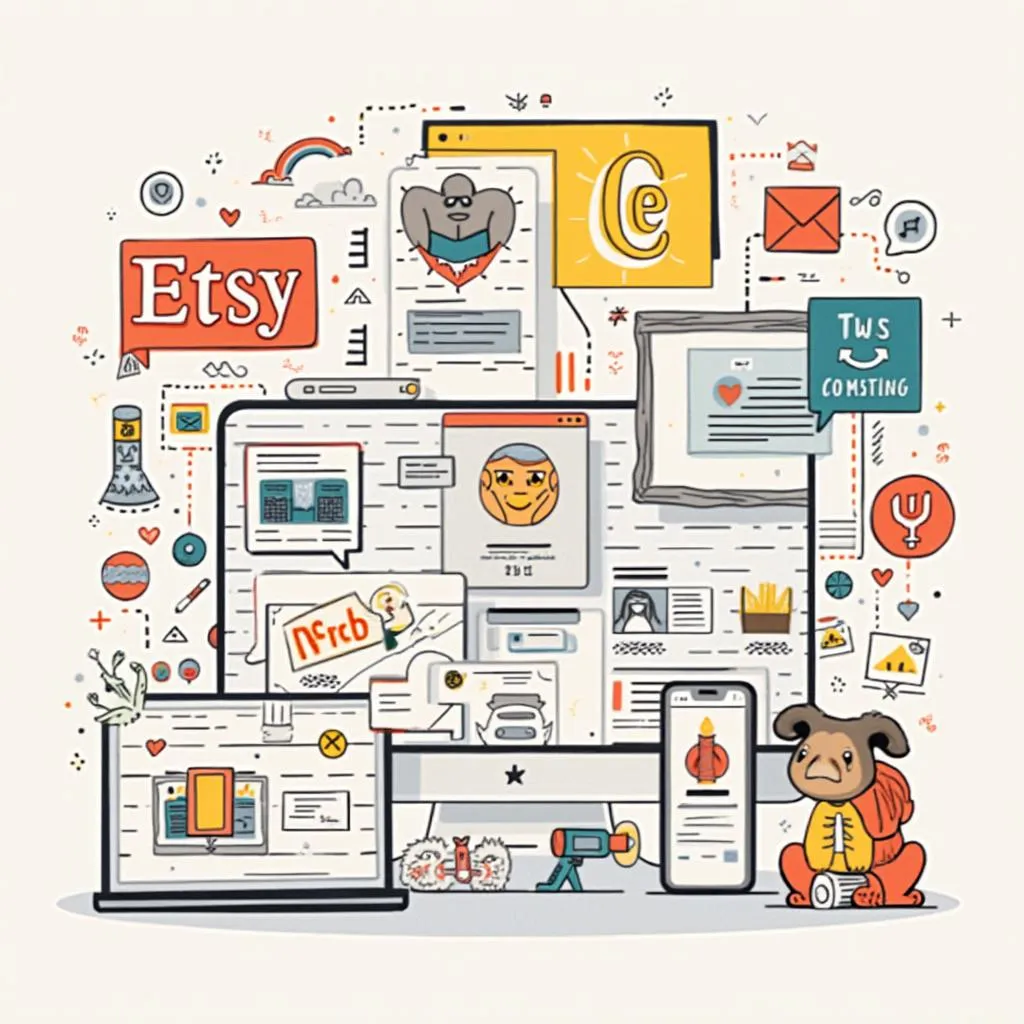 Kurz Pasivní příjem na Etsy, Gumroad, Redbubble